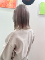 デート 下北沢(DATE)&nbsp;ダブルカラーホワイトベージュカラーケアブリーチハイトーン韓国