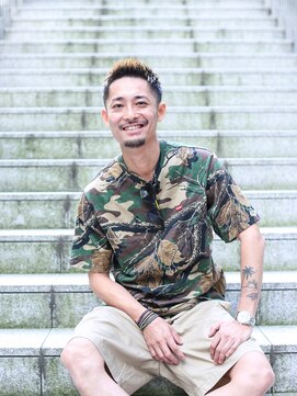 クラスコウベ 三宮店(Krass kobe) MAN’SHAIR 束感ショート ハイライト 3【鈴木ルナ】