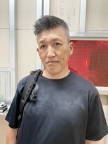 メリケンバーバーショップ トーキョー(MERICAN BARBERSHOP TYO)&nbsp;YS STILE.束感ショート.波巻き.ハイライト.マッシュパーマ102