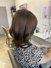 ランプシーヘアー(Lampsi hair) 艶々アッシュ系オイルカラー