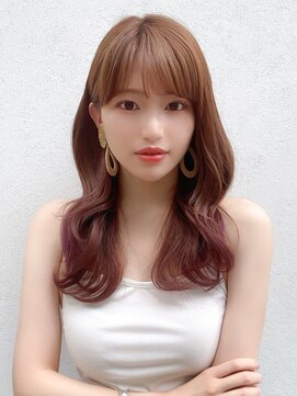 アフロート ルヴア(AFLOAT RUVUA) るなstyle 大人可愛いレイヤーカット 20代30代40代 前髪