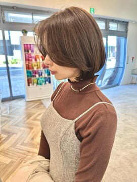 ロミー 本厚木(ROMMY.) 【オール世代◎】ひし形ショートボブ小顔ショート前髪なし