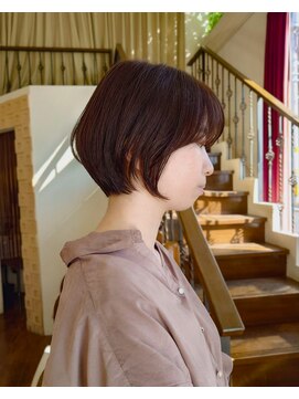 ヘアモード カクテル 大人可愛い20代30代40代ショートスタイル　【ニシヤマ　ミホ】