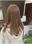ピンクベージュカラー