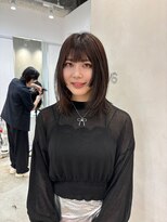 フィルムス 渋谷(FILMS)&nbsp;セミディ/シアーカラー/レイヤーカット/渋谷