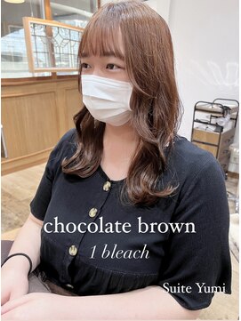 スイート ヘアデザイン(Suite HAIR DESIGN) チョコレートブラウン 【stylist：Yumi】