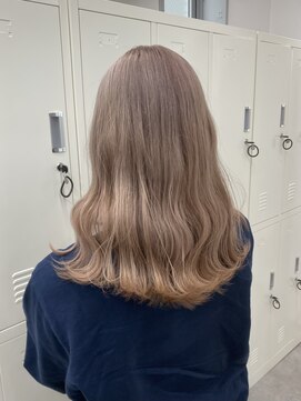 ヘアサロン ドット トウキョウ カラー 町田店(hair salon dot. tokyo color) 前髪/アンブレラカラー/こなれミディ/イメチェン/ウェーブパーマ