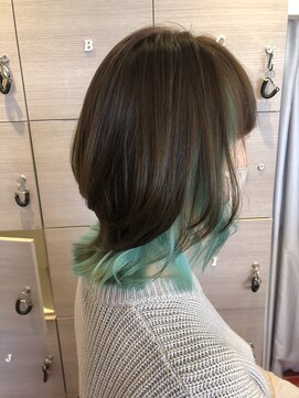 ルシア(LUCIA) インナーカラー/インナーグリーン