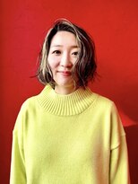 テントー 大泉学園店(Tento-)&nbsp;無造作ハイライトデザインボブ