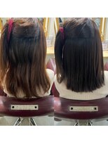 トムヘアーデザイン 楠葉店(TOM HAIR DESIGN)&nbsp;艶髪/艶髪ストレート/髪質改善ストレート/縮毛矯正