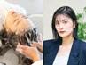 【微細泡で頭皮スッキリ】似合わせカット+オージュア炭酸ヘッドスパ(10分)