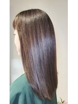 松本平太郎美容室 吉祥寺パートファイブ(PART5) ロングストレート×イノアカラー