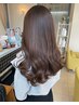 【人気NO.2メニュー】似合わせカット＋ダメージレスカラー+ナノバブルケア