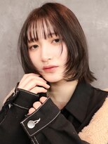 ザ ドッツ(THE DOTS) アッシュグレージュ ボブレイヤー 顔周りカット 似合わせ