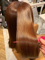 ロンドグロワール 大宮(Lond Gloire)&nbsp;ミニウルフ黒染め髪質改善縮毛矯正酸性ストレートレイヤー/池袋