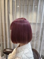 アニュー ヘア アンド ケア(a New hair&care)&nbsp;20代30代肩ラインダブルカラーピンクカラー