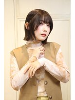 フォルテノエル 静岡鷹匠店(FORTE Noel)&nbsp;艶ボブスタイル