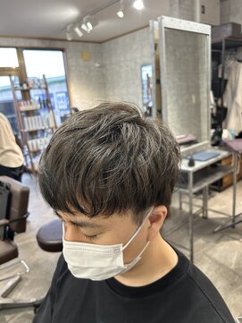 ダブ(DAB) 【鹿沼美容室/イルミナカラー/インナーカラー/白髪ぼかし】