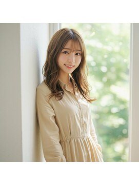 コトナ 越谷店 ツヤ感が映えるナチュラルブラウン×ロングヘア【越谷】