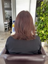 ブレスバイファースト 富谷店(Breath by first)&nbsp;くびれボブ×pinkbeigecolor