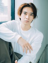 シンシ(Cinci)&nbsp;センターパート×ナチュラルパーマ