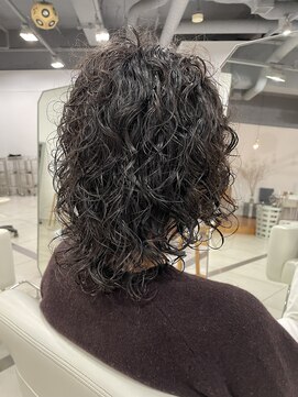 キーチェ 梅田中崎町(keych) スパイラルパーマ/レイヤーボブ[中崎町/梅田駅］