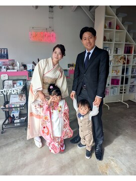 アンゼロ(UNZELO) スタッフNAMIの七五三詣り