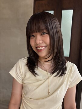 ナージーカフナ(NAJEY cafna) Greige color/layer cut