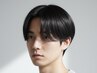カット＋曲がるポイントストレート（前髪orサイドor襟足）￥9300【marbb】