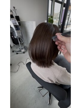 エン 久安(en.) 自然なツヤ感◎大人のボブレイヤーカット