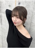 お顔まわりカット/結んで可愛い