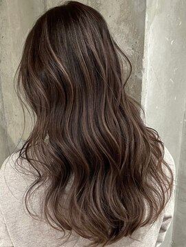 ジルブラン(JIL BLAN) ハイライトバレイヤージュダブルカラー20代30代40代グレージュ