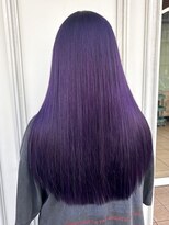 グラスペディア(graspedia) ハイトーン/ケアブリーチ/ディープパープル/艶髪/髪質改善
