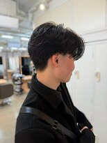 イヴォーク トーキョー(EVOKE TOKYO)&nbsp;シャドウパーマ/フェザーパーマ/メンズパーマ シースルー