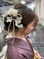 ストレートパーマ専門店 ビタミナポストマン&nbsp;成人式ヘアセット