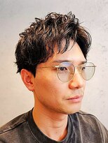 ワンワンオー バーバーショップ 長浜店(@110 BARBER SHOP)&nbsp;大人のスパイラルパーマ