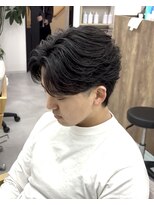 メンズサロンラシルバイレストプラス(MEN'S SALON racil by rest plus)&nbsp;ニュアンスフェザーパーマ