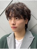 【石山】ゆるふわメンズパーマ