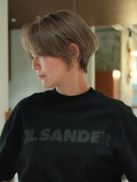 スーク(Suq.)&nbsp;大人ショート×ハイライト×白髪ぼかし