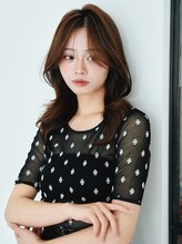 失敗しない *ミディアムレイヤーカット* アレンジ自由自在「カット+ケアカラー+超音波クイックTR」
