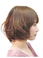 ヘアーデザイン ゴールド(Hair design GOLD) フワッと丸みのあるかわいいスタイル