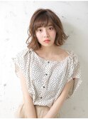 計算ずくの艶っぽボブ