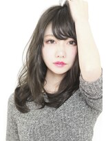 ヘアリゾートユア 新大久保店(hair resort YuA)&nbsp;外国人風パーマスタイル