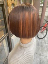 イスタ(isuta)&nbsp;【三鷹】個性派オレンジベージュ◎ボブヘアー