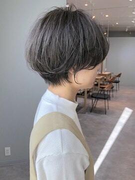 ジアン バイ ミルボン NU茶屋町+(GIEN by milbon) もみあげが可愛い！綺麗なシルエットのこだわりショート！