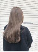 ブリーチなしミルクティー
