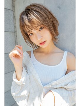 サングース(Sungoose) 大人ショート＃マロンベージュAラインボブ