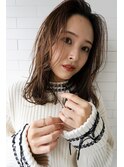 sungooseミニウルフテラコッタデジタルパーマくすみブルー