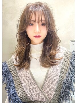 エイミー(Aimee) Aimee 町田　MIXウェーブ×ココアブラウン