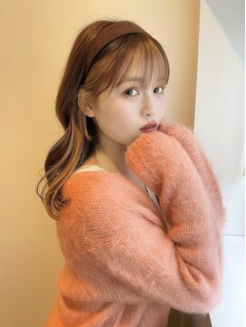 アンニュ(annuy) #チラ見せかわいいインナーカラー